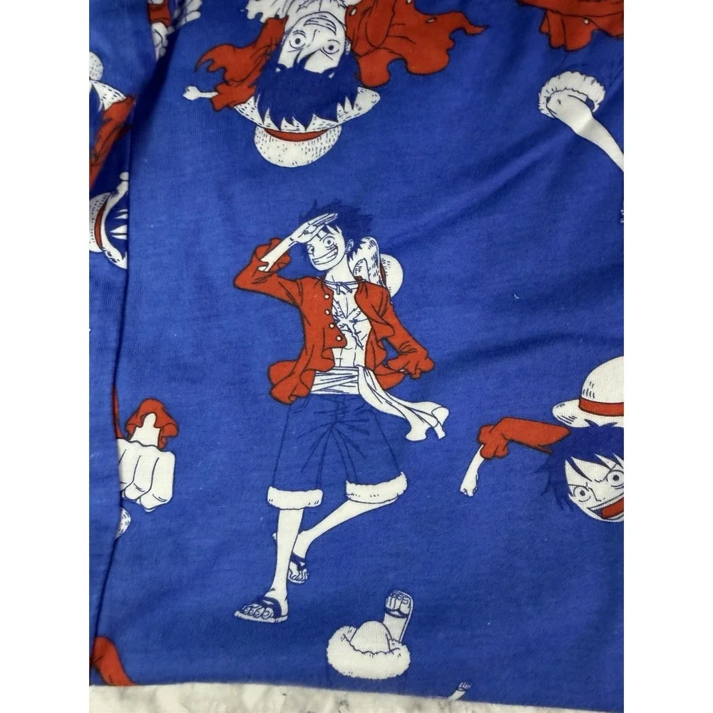 Ripple Junction One Piece Luffy Men's /women's Knit Drawstring Pajama Pants Sz 2